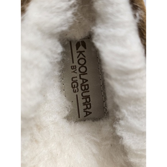 Koolaburra by UGG Women's Lezly Slipper Shoes 1020389W/CHE Brown Leather Sz8 New - Picture 7 of 8